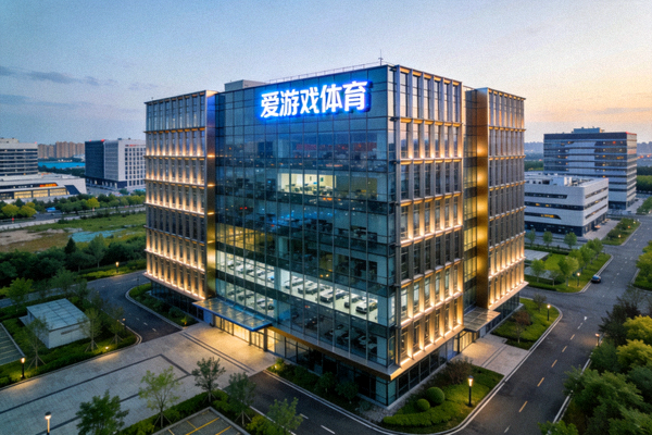 爱游戏体育中国总部大楼外观实景图 - 位于北京体育产业园区
