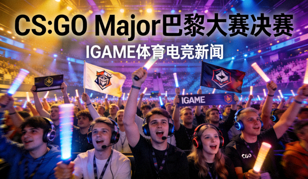 CS:GO Major巴黎大赛决赛现场观众欢呼场景 - IGAME体育电竞新闻