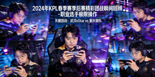 2024年KPL春季赛季后赛精彩团战瞬间回顾 - 职业选手极限操作