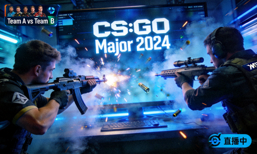 CS:GO Major锦标赛激烈对战直播 - 顶尖枪法对决