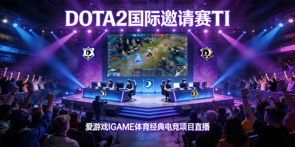 《DOTA2》国际邀请赛TI盛况 - 爱游戏IGAME体育经典电竞项目直播