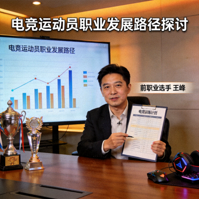 前职业选手王峰先生探讨电竞运动员职业发展路径