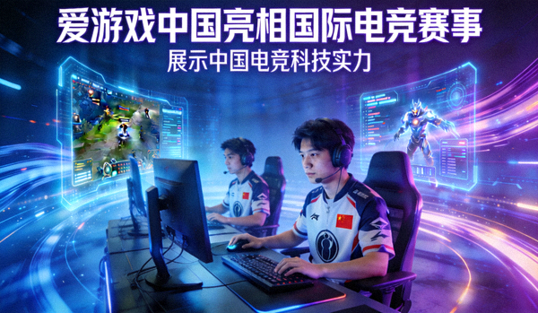 爱游戏中国亮相国际电竞赛事 - 展示中国电竞科技实力
