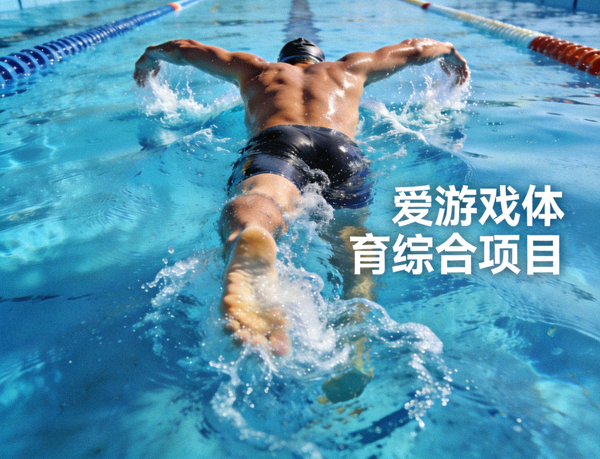 游泳运动员在泳池中奋力前行的画面 - 爱游戏体育综合项目