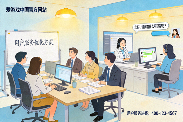 爱游戏中国官方网站团队协作与用户服务场景