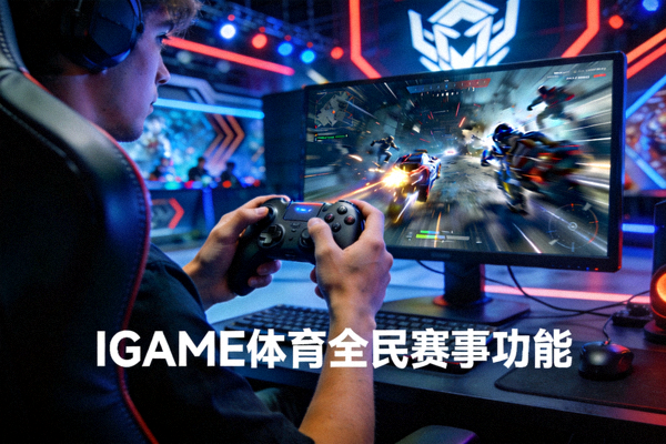 玩家使用游戏手柄参与电竞对战的画面 - IGAME体育全民赛事功能