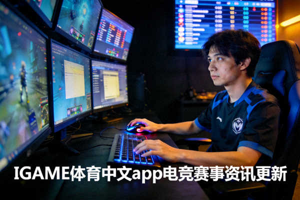 电竞选手在比赛现场专注操作 - IGAME体育中文app电竞赛事资讯更新