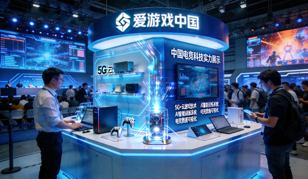 爱游戏中国亮相国际电竞赛事展台 - 中国电竞科技实力展示